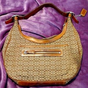 Coach hand purse